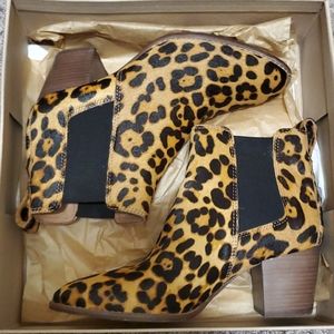 The Regan Boot Leopard Calf Hair